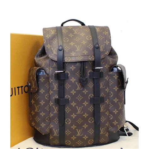 louis vuitton supreme christopher backpack|louis vuitton monogram canvas backpack.